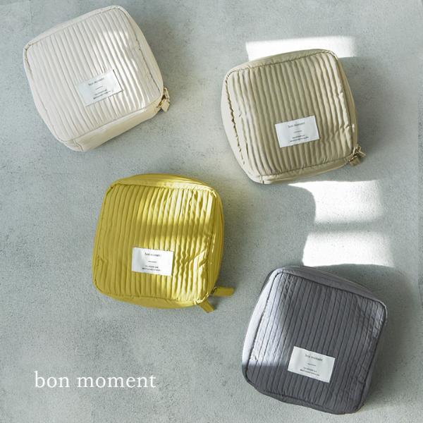 【ポーチ300円OFFクーポン】bon moment 整理ができる化粧ポーチ／ボンモマン
