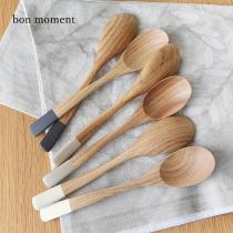 【カトラリー10％OFFクーポン】bon moment 毎日使いたくなる 栗の木のスプーン 山中塗／ボンモマン
