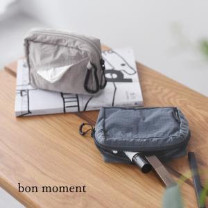 【ポーチ300円OFFクーポン】【タフかるシリーズ】bon moment 軽くて丈夫 ティッシュも入る ミニポーチ／ボンモマン