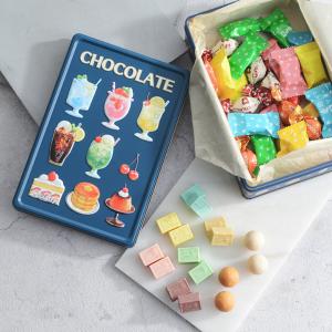 はじけるキャンディチョコレート 喫茶メニュー缶／Mary Chocolate メリーチョコレート【賞味期限2025/3/15】