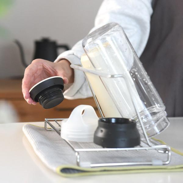 パーツもしっかり乾く たためるボトルスタンド