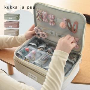 kukka ja puu 整理＆持ち運びしやすい ヘアアクセサリーボックス ヘアアクセ アクセサリー 収納／クッカヤプー