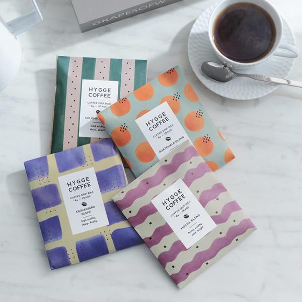 心地よいひとときを楽しむ ドリップバッグコーヒー 2P入り／HYGGE COFFEE ヒュッゲコーヒー