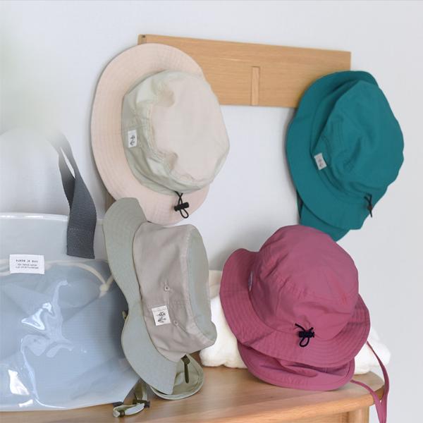 kukka ja puu キッズ 帽子 保冷剤ポケット＆日よけタレ付き／クッカヤプー