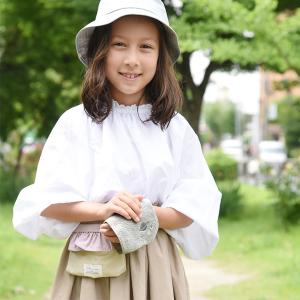 kukka ja puu 小さなポケットにもおさまる タオルハンカチ ハンドタオル 今治 刺繍  キッズ 18×18cm／クッカヤプー