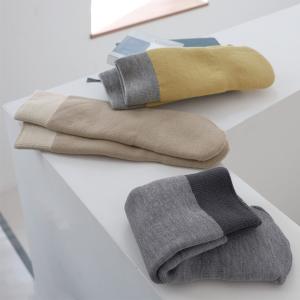 もちはだ×bon moment ルームソックス 裏起毛 アンクル丈 靴下 男女兼用 日本製／ボンモマン【送料無料】
