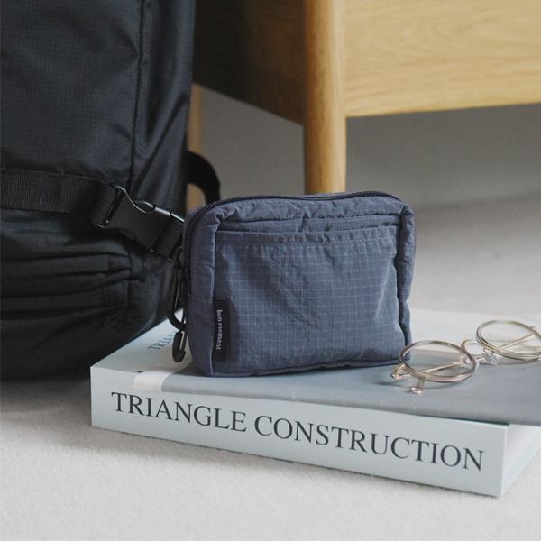 bon moment 軽くて丈夫 ティッシュも入る ミニポーチ タフかるシリーズ／ボンモマン