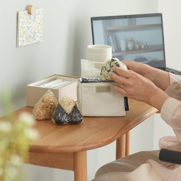 bon moment おにぎりが3つ入る 保冷ポーチ