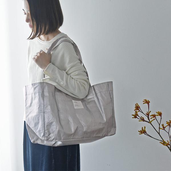 bon moment 軽くて丈夫 ペーパーファブリック 買い物かごバッグ レジかご用 保冷エコバッグ