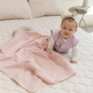 kukka ja puu  抱っこ紐にも付けられる 4重ガーゼ ブランケット