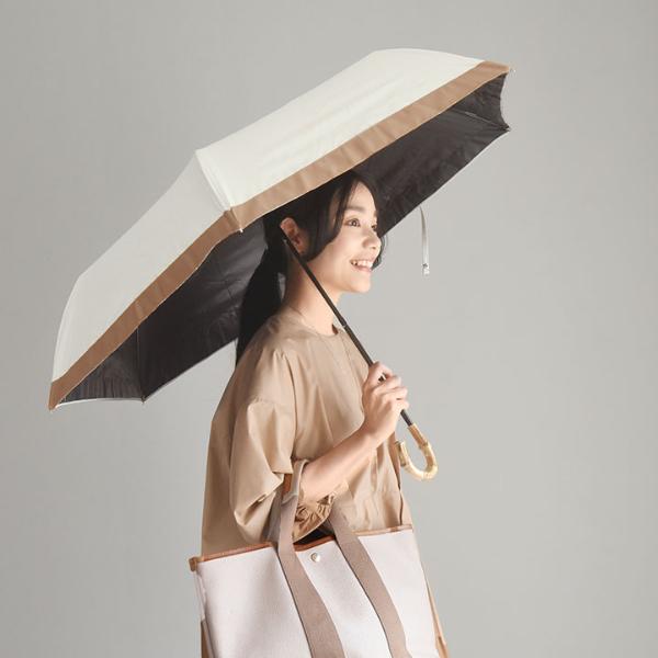 晴雨兼用日傘 しっかり日差しをガードできる 折り畳み傘 折り畳み傘 UVカットUPF50＋ 遮光 遮熱 耐風/because