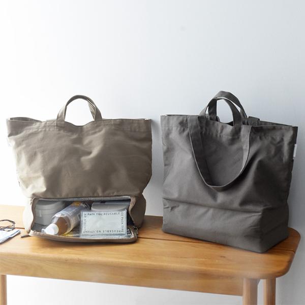 bon moment 保冷ができる 二層式 トートバッグ