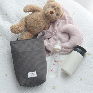 kukka ja puu スリムにお出かけ 哺乳瓶ポーチ 哺乳瓶ケース 保冷保温／クッカヤプー