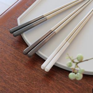 bon moment グラデーション塗りを楽しむ 四角箸 日本製／ボンモマン