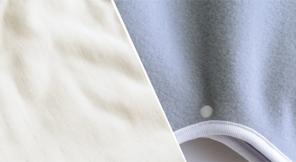 スリーパーの素材選び