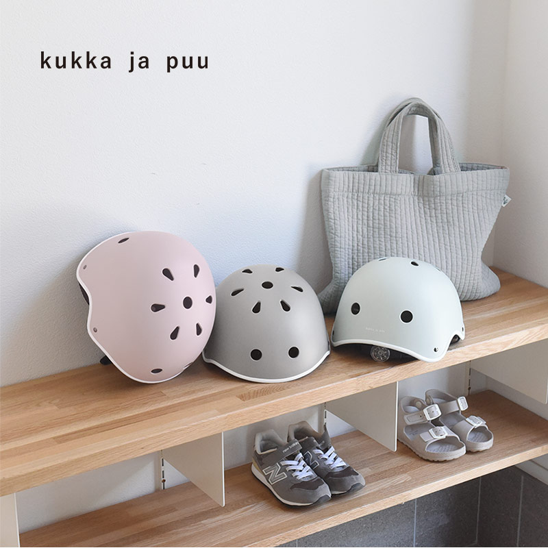 kukka ja puu キッズヘルメット