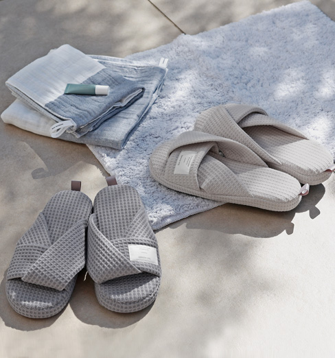 湯上りスリッパ