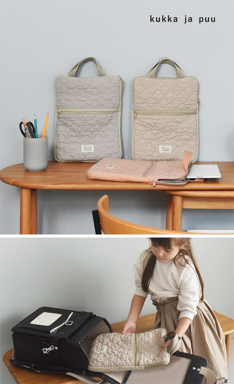 kukka ja puu ランドセルに入る イブル タブレットケース PCケース PCバッグ イブルバッグ 女の子 男の子 入学 小学生／クッカヤプー