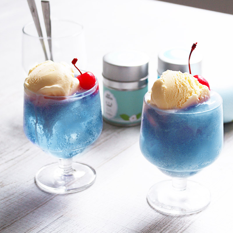 ブルーグリーンティー/青い緑茶/Petit Point