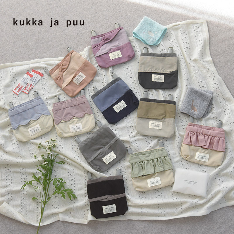 kukka ja puu 取り出しやすい 移動ポケット マスクケース ティッシュケース ポケットポーチ/クッカヤプー