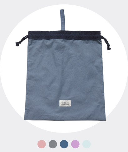 kukka ja puu 巾着袋 大 体操着入れ 入園 入学／クッカヤプー