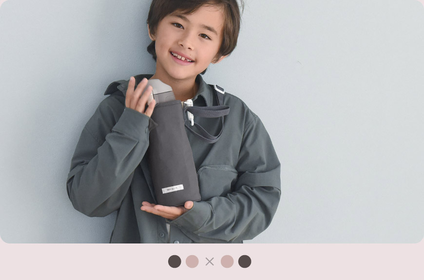 kukka ja puu 北欧カラーのシンプル水筒 キッズ 直飲み 800ml ステンレス製 キッズボトル 熱中症 水筒／クッカヤプー