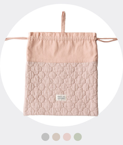 kukka ja puu イブル 巾着袋 大  ヌビバッグ 女の子 男の子 入園 入学 小学生／クッカヤプー