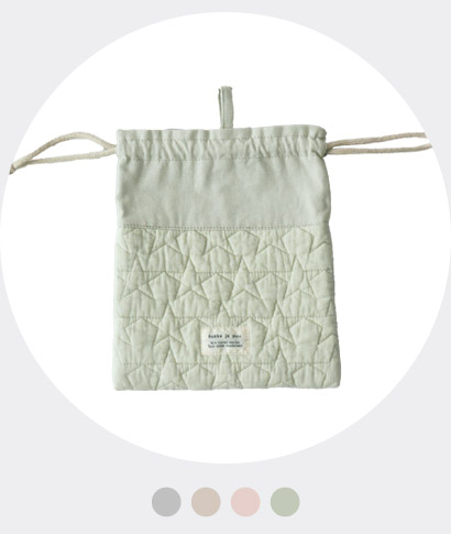 kukka ja puu イブル 巾着袋 小 ヌビバッグ 女の子 男の子 入園 入学 小学生／クッカヤプー