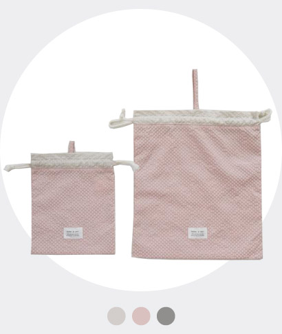 kukka ja puu 巾着袋 2枚セット 体操着入れ コップ入れ 入園 入学／クッカヤプー