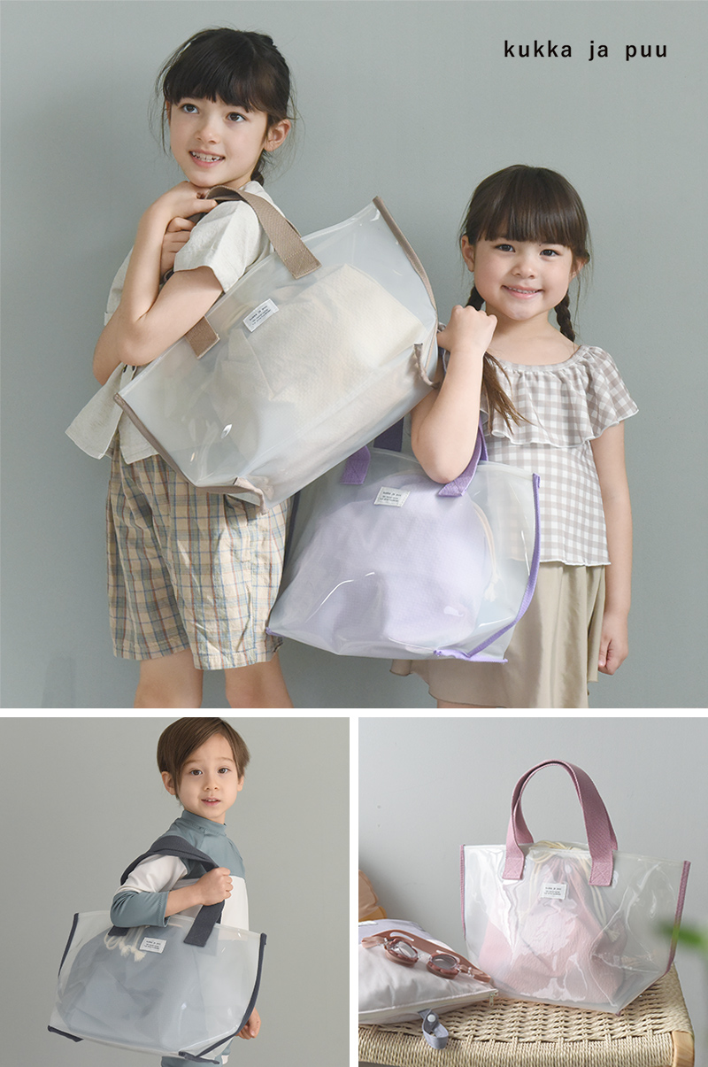 kukka ja puu プールバッグ 巾着&ポーチ付き/クッカヤプー