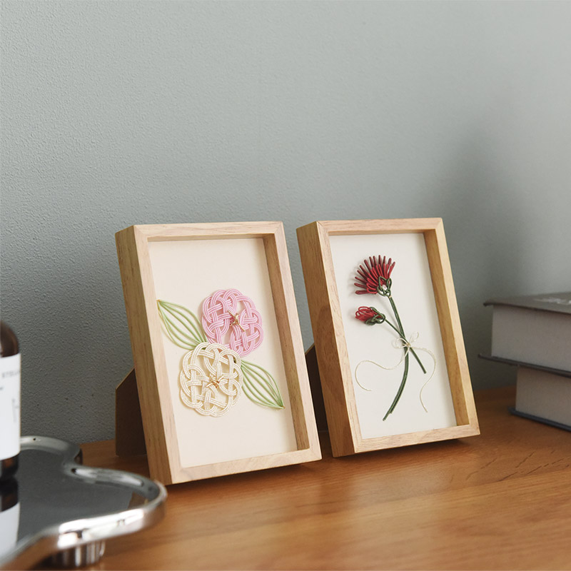 【アンジェ別注】水引で結ぶ 季節のフレーム 母の日 hare