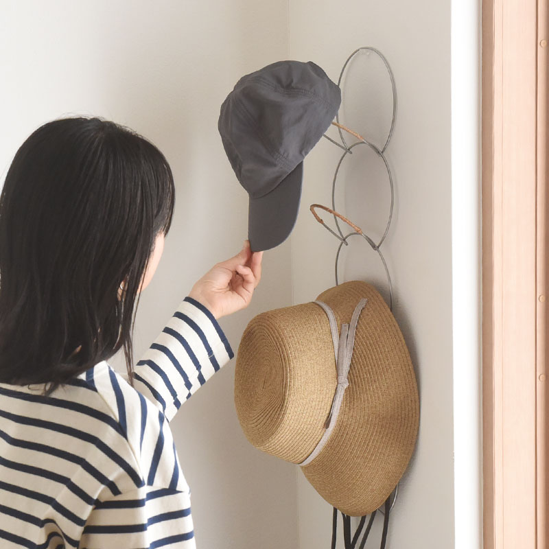 ハットフックハンガー 
5連セット