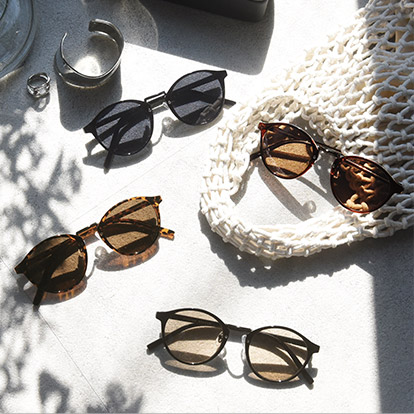 ボストンサングラス UVカットカラーレンズ ATELIER BRUGGE アトリエブルージュ