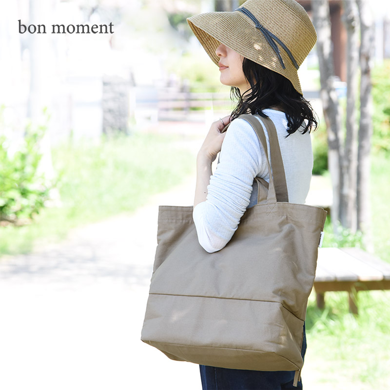 bon moment 保冷ができる 二層式 トートバッグ/ボンモマン