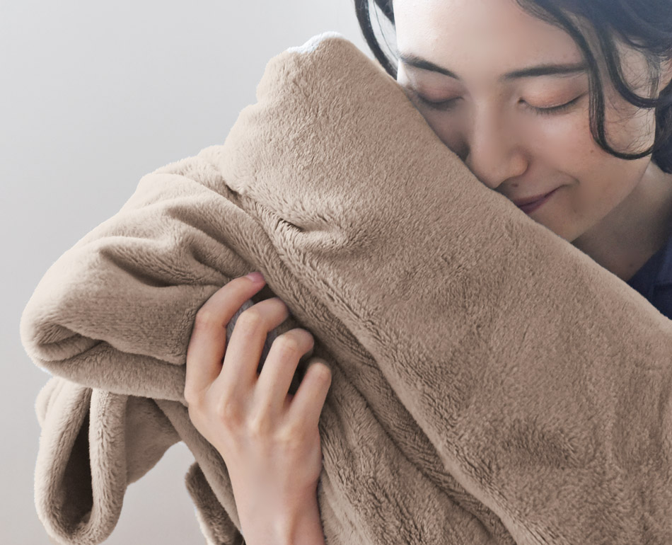 マイクロファイバー毛布