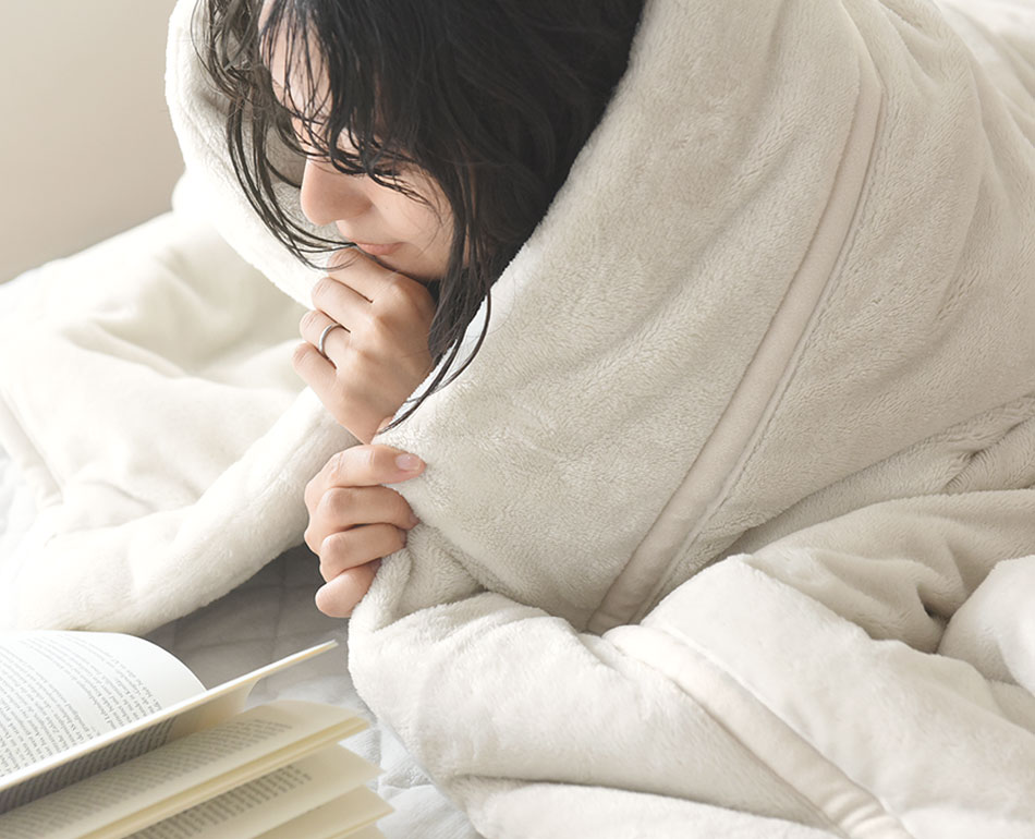 マイクロファイバー毛布