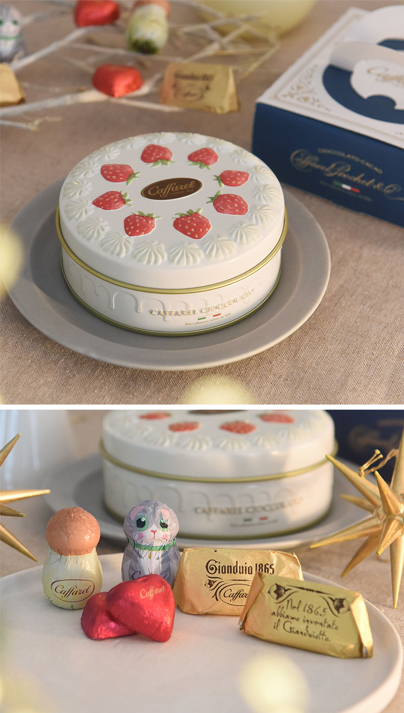 カファレル ケーキ缶／Caffarel