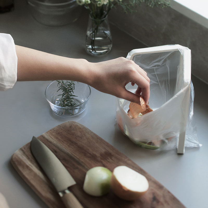 マーナ ゴミを入れやすいポリ袋ホルダー/MARNA