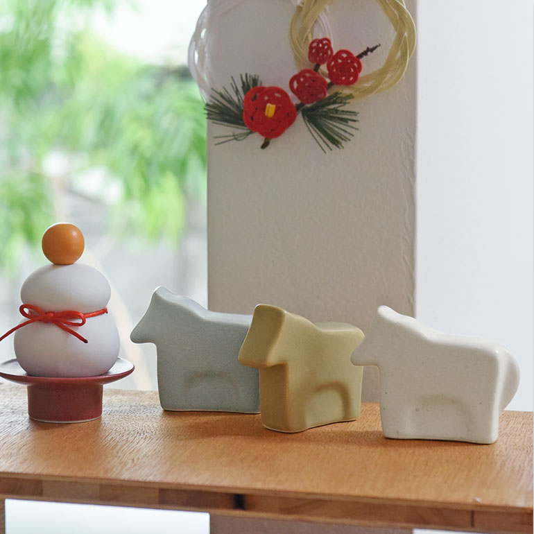 かもしか道具店 干支飾り（馬）