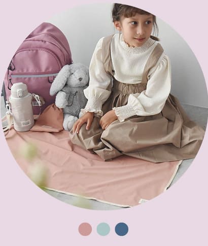 kukka ja puu かさばらない レジャーシート 遠足 運動会 入学 入園／クッカヤプー