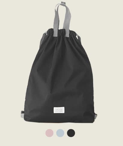 雨や汚れをはじくランドセルの上から背負える ナップサック