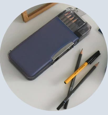 えんぴつの削り忘れを防止する 筆箱 うかサポ