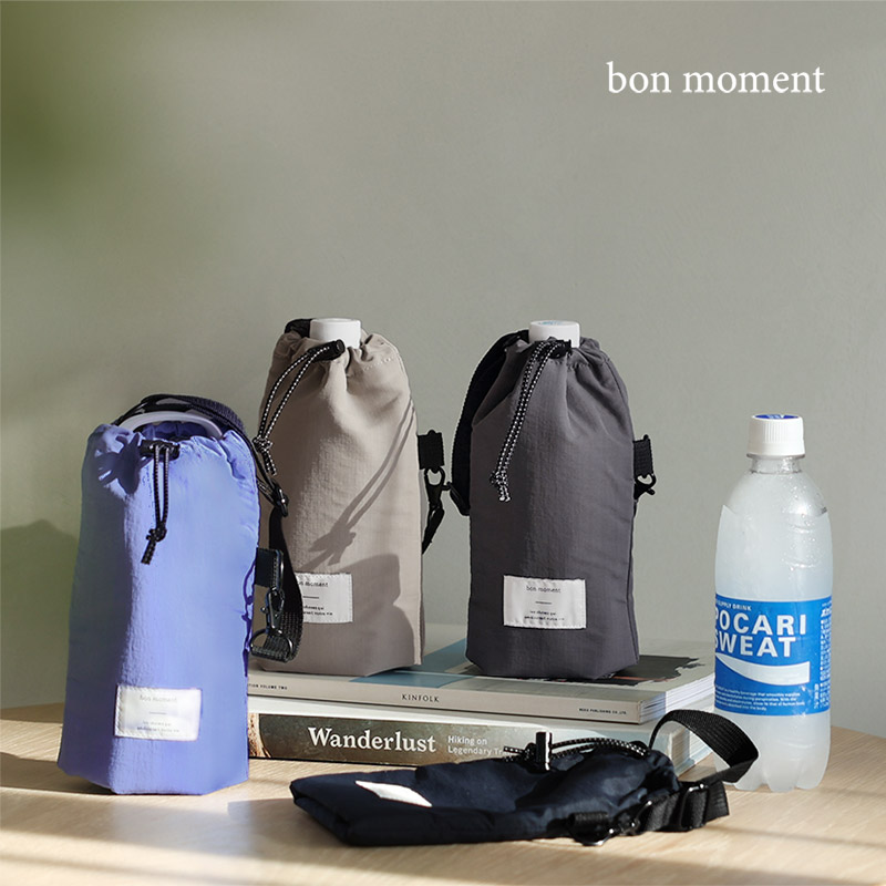 bon moment 保冷保温 ペットボトルカバー ショルダー付／ボンモマン