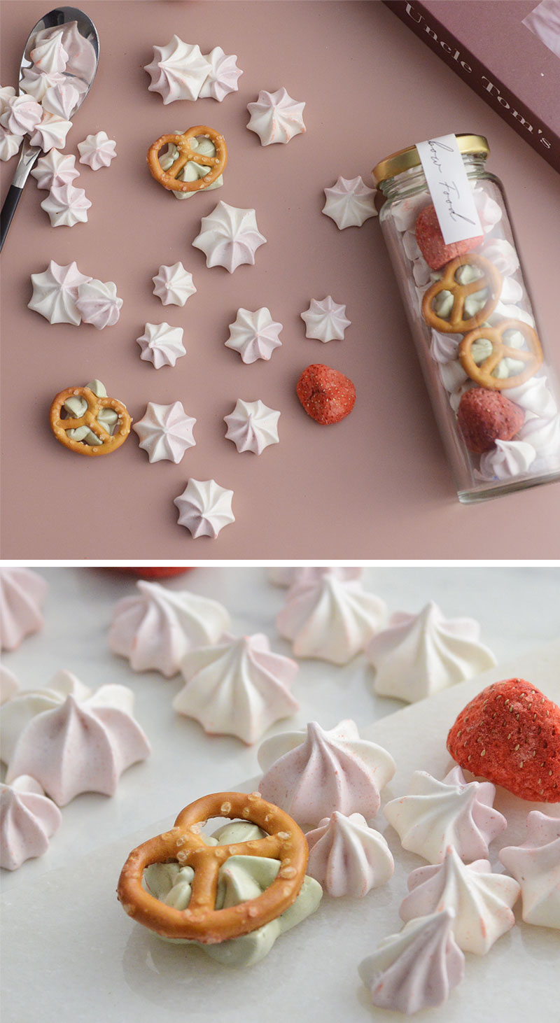 春が色めく やさしい甘さのメレンゲクッキー／Rainbow Food