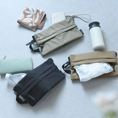 ポーチにもなる ママカルフラットショルダー