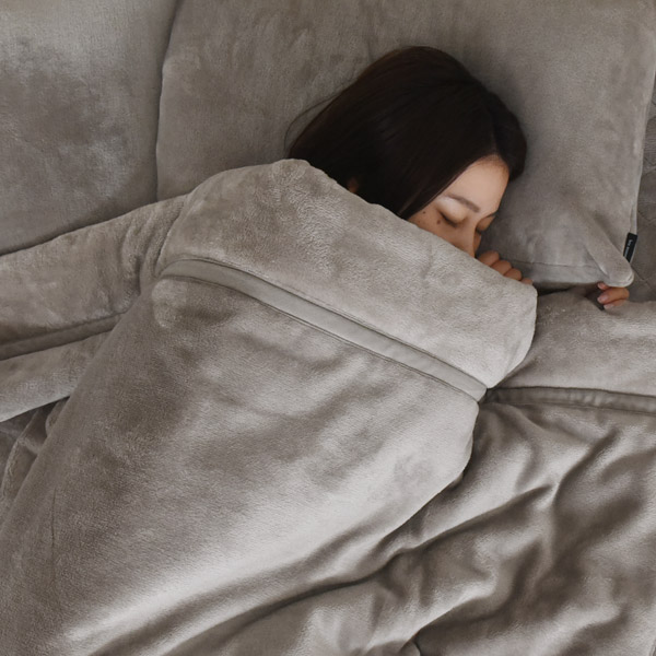 bon moment あったかさをためこむ6層毛布 シングル エアロゲル入り マイクロファイバー 伝説の毛布 洗える／ボンモマン【送料無料】