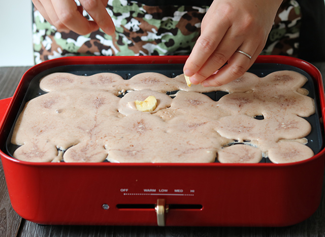 週末ランチは変わり種たこ焼きパーティー!