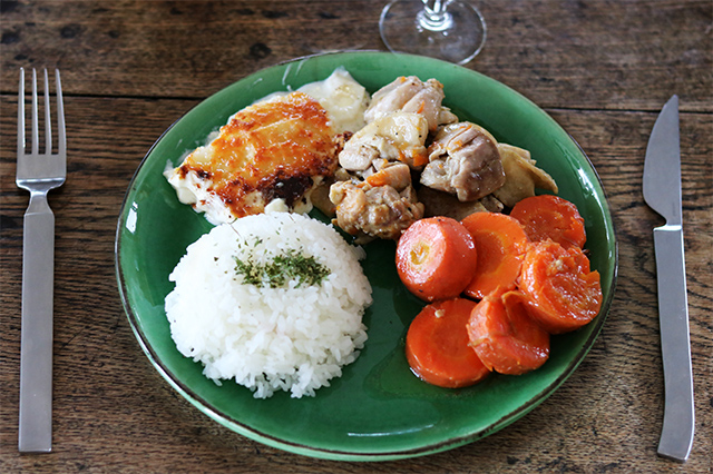 【フランス風おもてなし料理 第4回】メイン「鶏と人参のブレゼ ローリエ風味」