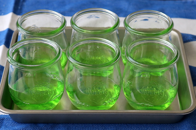 見ても食べてもスイカ!なゼリーで夏を演出