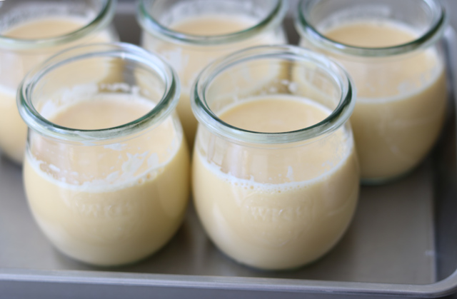 材料3つ!WECKで昔ながらの焼きプリン